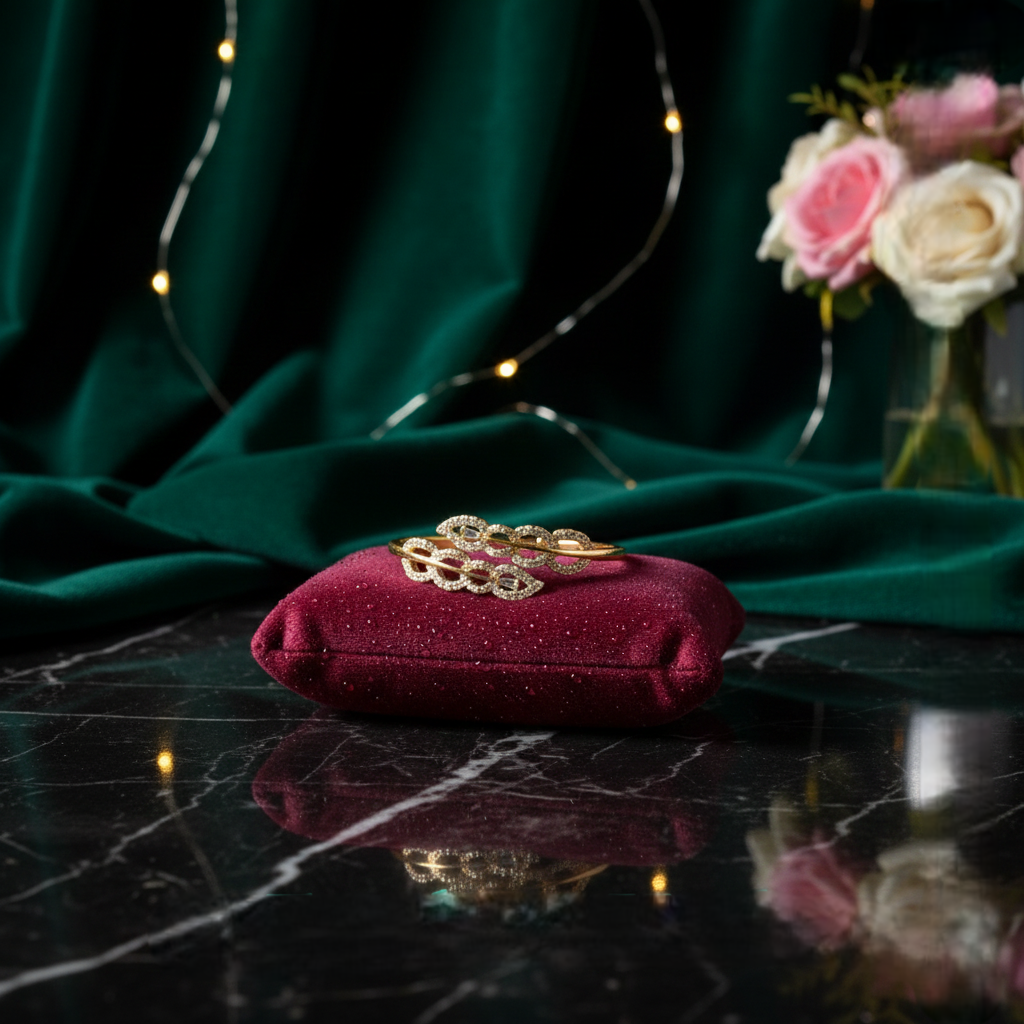 Feathers Kada - Gold